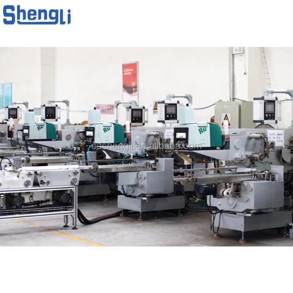 10-80*4-45*4-35 MM Chocolate Size Automatic Biscuit Fold Packing Machine with Gearbox