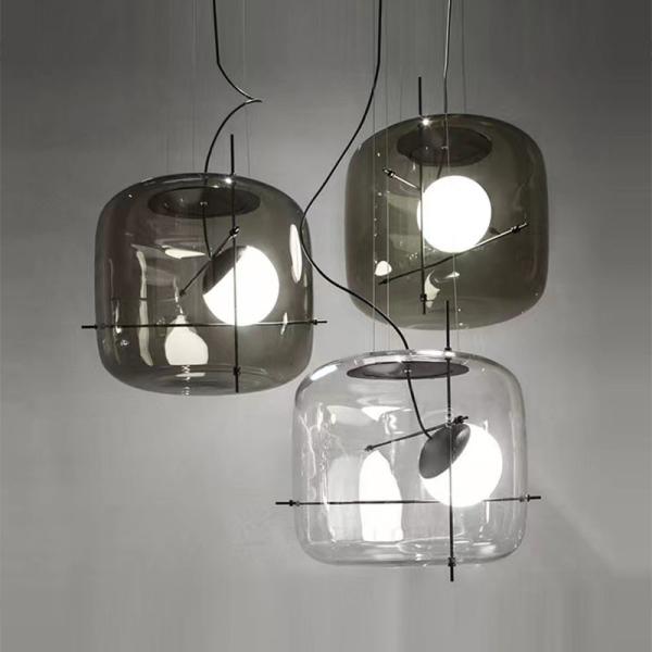 Buy Postmodern Pendant Lamps glass ball lamp Restaurant coffee Bar Plot Pendant Light(WH-GP-132) at wholesale prices