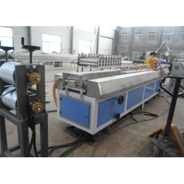 Buy WPC PVC Wood Plastic Profile Making Machine / Plastic Profile Extruder at wholesale prices