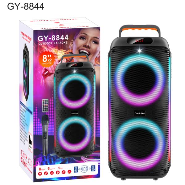 Buy 50W Portable Party Speaker with Bluetooth and LED Lighting at wholesale prices