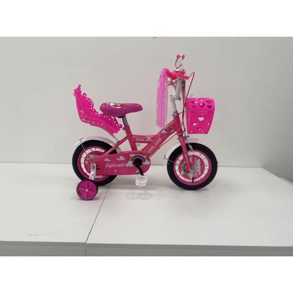Buy Fashionable Air Tire Kids Bicycle For Girls Hard Frame Kids Bike Girls 16 Inch Pink at wholesale prices