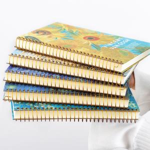 Golden 50.8mm 4:1 Metal Coil Binding Spiral NanBo Nylon Coated