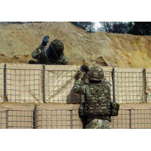 Recoverable Wire Mesh Bastion Barrier 100x100mm Hole Size 3-6mm Wire