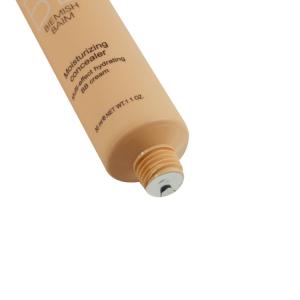 Environmentally custom cosmetic empty aluminum plastic ABL toothpaste tube with