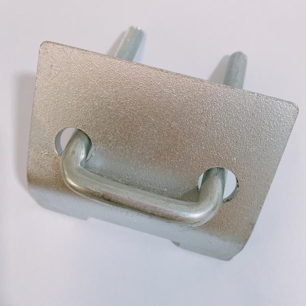 Buy Electrogalvanized M8 M10 U Bolt SS Beam Clamp Polishing Custom U 3 Inch Clamp at wholesale prices