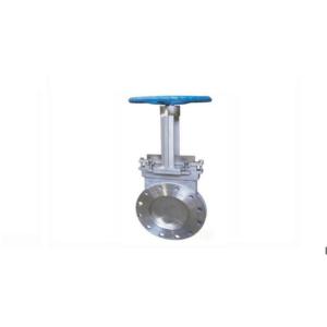 Manual Natural Rubber Sealed 150psi 316 Material Knife Gate Valve For Slurry