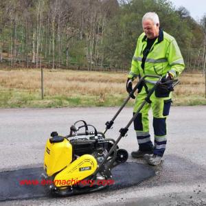 China construction machinery Supplier electric vibratory plate compactor for you