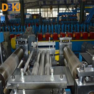 Quality PLC Touch cz Purlin Roll Forming Machine For 100-300mm Sizes 5 Tons Hydraulic Decoiler for sale