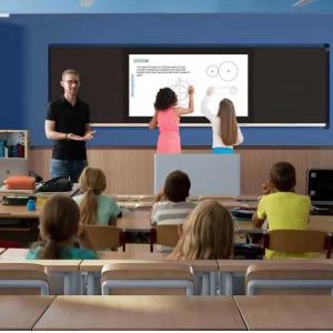 4K 86 Inch Digital Smart Whiteboard 16 9 Aspect Ratio With I3/I5/I7/I9 Processor