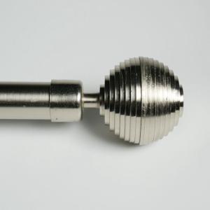 China Ceiling Mounted Telescoping 28 Inch Curtain Rod Finials on sale