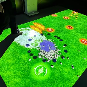 Portable Interactive Floor Projection System with 4000 Lumens Brightness 80