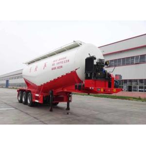3 Axle SINOTRUK Bulk Cement Tank Trailer Truck with 55-65CBM Weichai engine