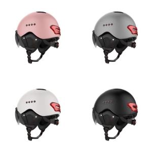 Future Cyberpunk PC EPS Smart Bluetooth Riding Helmet With HD Camera