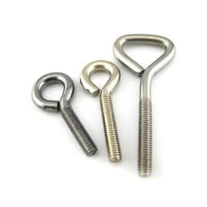 Corrosion Resistant Carbon Steel Eye Bolt Customized For Sheet Metal