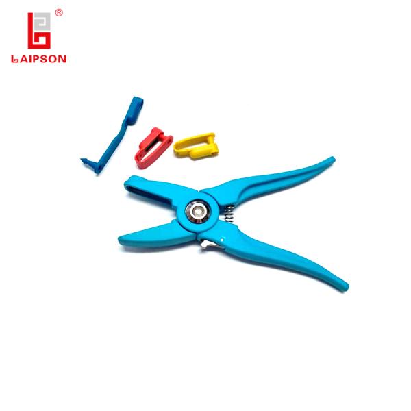 Sheep Goat Chicken Poultry Animal Ear Tag Plier Applicator Husbandry Equipment