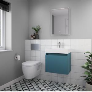 Rectangular Enclosed Toilet Cistern - Gravity Flush Type Inwall Installation