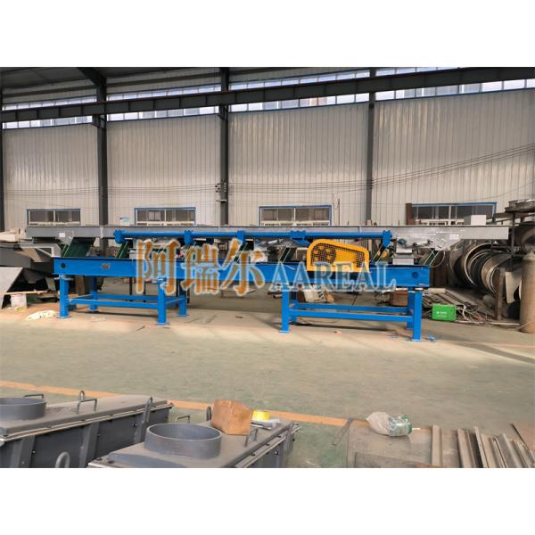 Buy Stainless Steel Teflon Coated Leaf Spring Balanced Eccentric Vibratory Conveyor For Natural Crumb Rubber Product With Cooling Function at wholesale prices