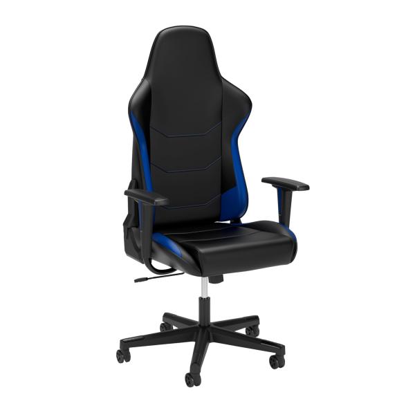 Comfortable Ergonomic Gaming Chair with Adjustable Fabric and Integrated