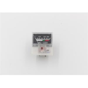 0-220V Single Diode Analog Volt Ohm Meter Panel Mounted 5.0 Class Accuracy