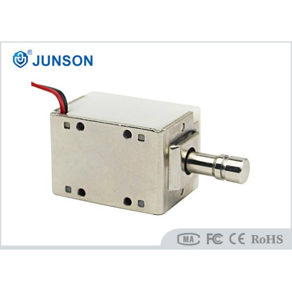 Round head Electric Cabinet Lock with white connector , 12V or 24V option