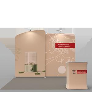 10ft 20ft 30ft Modular Exhibition Display Tension Fabric Backdrop Stand