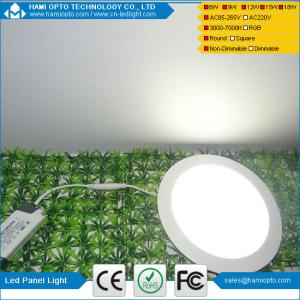 Ultra-thin Round LED Panel Light,LED Recessed Ceiling Lights for Home, Office,