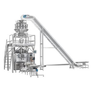 Automatic frozen food french fries plantain banana chips packing machine