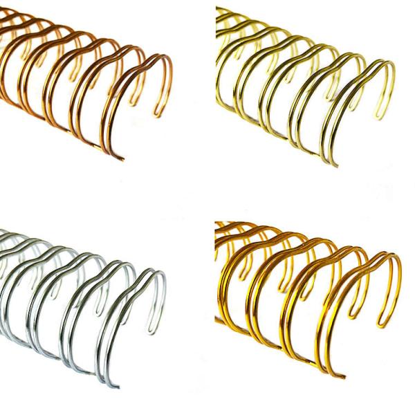 Nylon Coated Steel 5/8 Inch-1-3/4 Inch Wire O Bindings, Suitable For Notebook