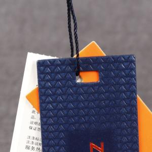 300gsm 350gsm 400gsm Paper Printed Hang Tags For Clothing 6.8*6.8cm