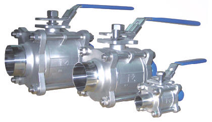 Stainless steel ball valve