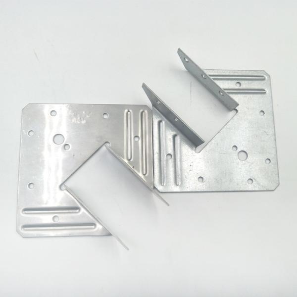Buy 18 Gauge Hurricane Tie Hot Dip Galvanized Joist Hangers Resist High Wind Earthquake at wholesale prices