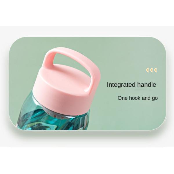 50oz 700ml Water Bottle Plastic Flower Tea Personalized Plastic Water Bottles In Bulk With Printing Logo For Sports Offices Homes