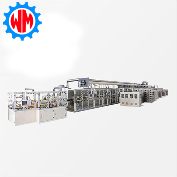Buy Full Servo Baby Diaper Manufacturing Machine Professional 380V 50HZ at wholesale prices
