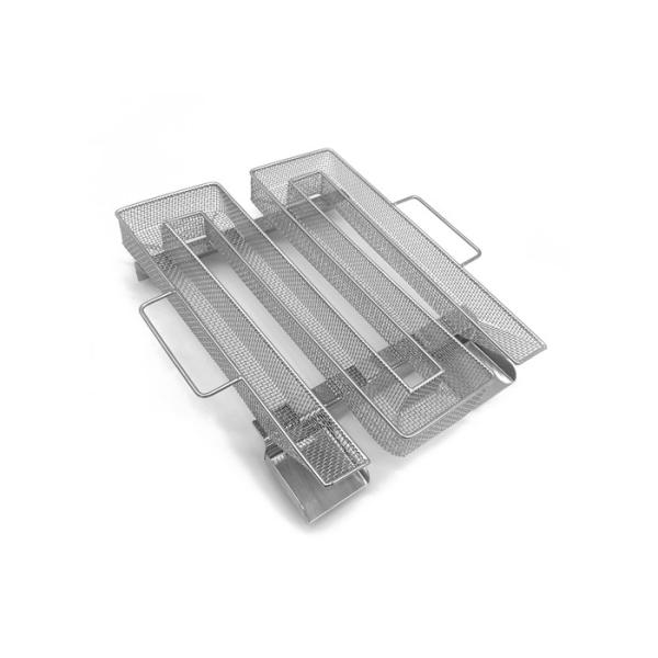 Buy Ss304 Filter Cold Pellet Smoker Tray 22.5cm M Type Outdoor Barbecue at wholesale prices