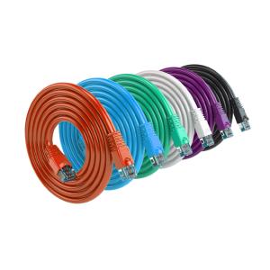 Cat5e Ethernet Cable 24AWG Copper UTP/STP RJ45 Male-Male