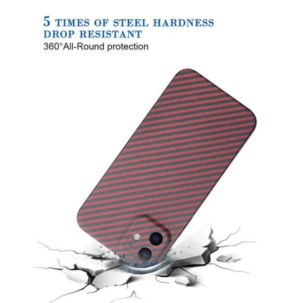 Matte Surface 0.65mm Aramid Fibre Phone Case For iPhone 12