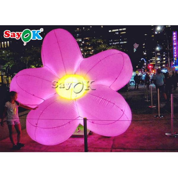 Buy Artificial Inflatable LED Hanging Flower For Advertising Decorating at wholesale prices