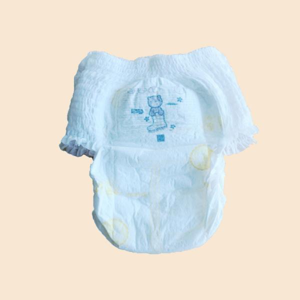 Buy Disposable Baby Panty Diapers Nappies With Soft Breathable Absorption at wholesale prices