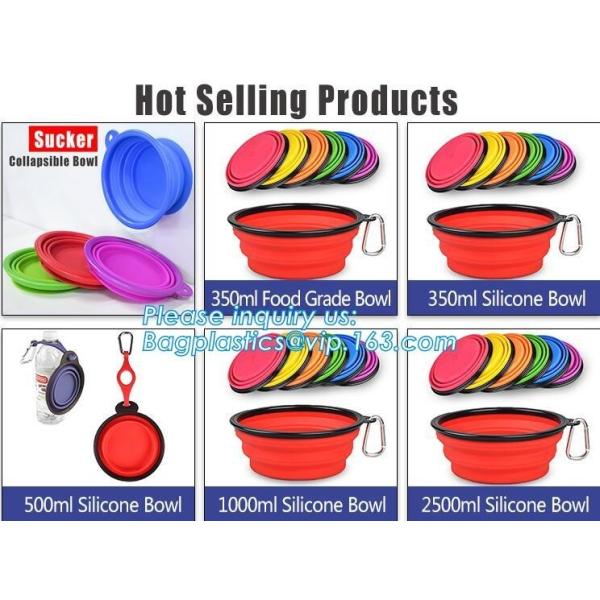 personalized supreme portable sublimation collapsible portable silicone plastic