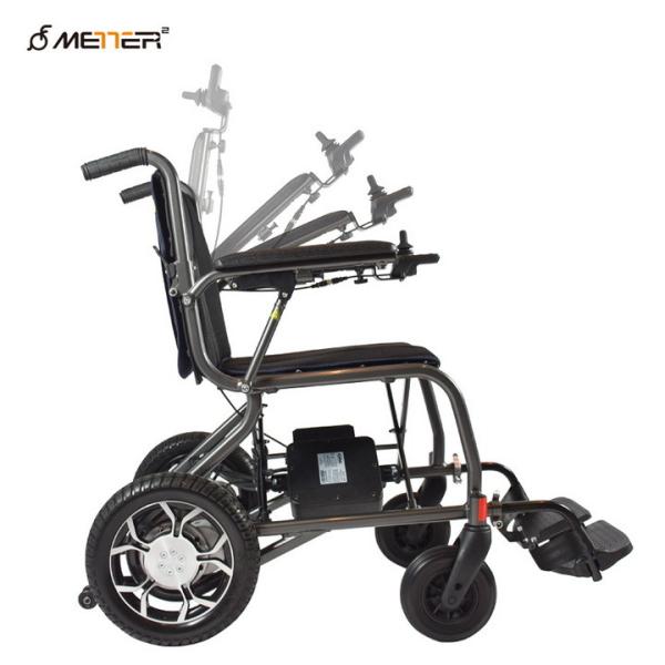 Buy Portable Lightweight Handicapped Folding Electric Power Wheelchair at wholesale prices