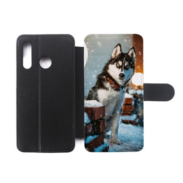 Printable PU Leather Flip Sublimation Cases For Huawei Honor P30 Lite