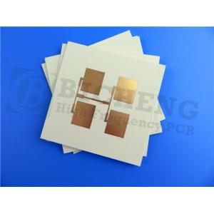 60.7mil RO4725JXR PCB Board With ENIG On Pads No Top Or Bottom Silkscreen Or