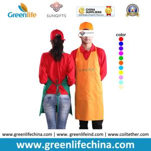 Promotional advertisement custom high quality kitchen aprons wholesale ready for