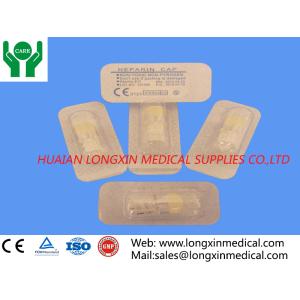 China Disposable medical transparent heparin luer lock cap on sale