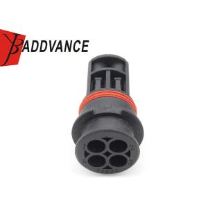 4 Pin Female Round Waterproof Electrical Automotive Connector