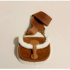 Polyester Lining Female Crossbody Bag With Wide Shoulder Strap