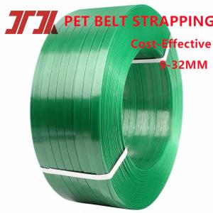 Weatherproof 19 Mm PET Strap Adjustable Pallet Stabilization Strapping Strong