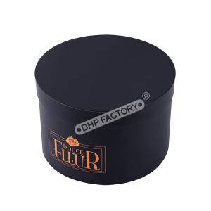 OEM ODM Large Round Flower Paper Boxes Custom Round Candle Boxes