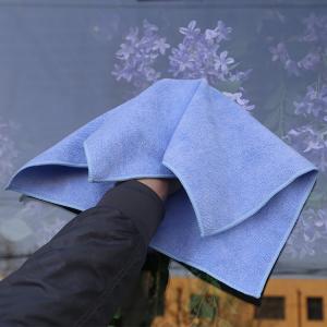 Rectangular Chemical Resistant Microfiber Window Cleaning Cloths Durable And