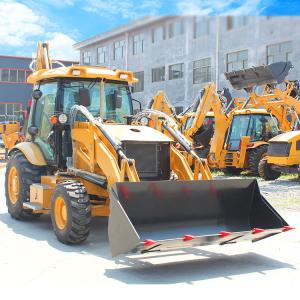 Factory Price 4x4 Backhoe Excavator Loader Price Small Backhoe Wheel Loader with